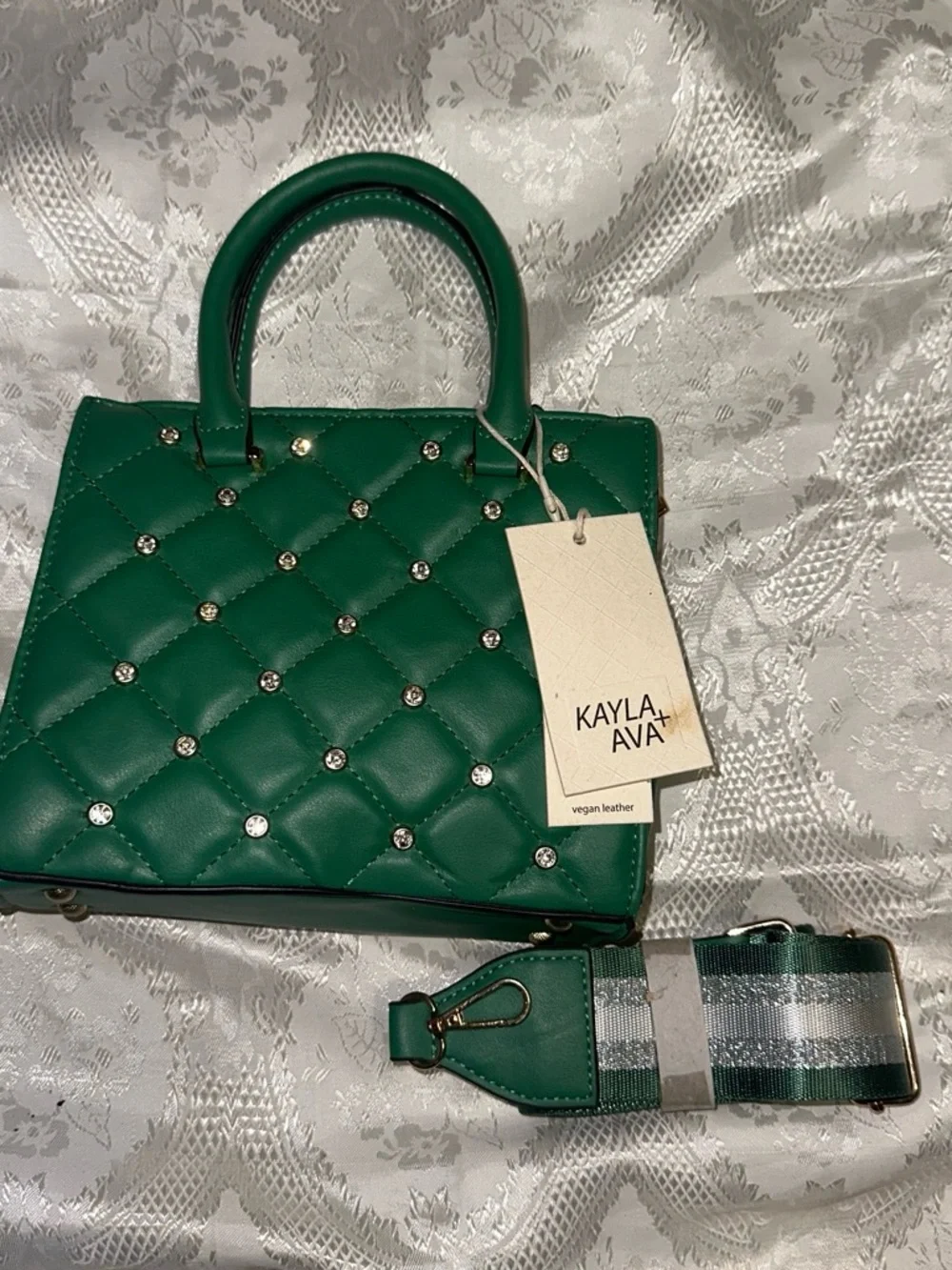 Kayla Ava Green handbag
